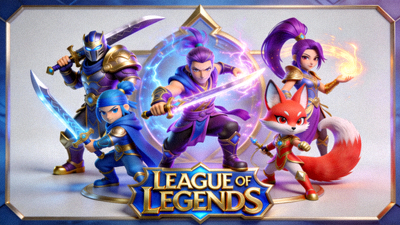 英雄联盟游戏图标 - 展示游戏标志性角色与艺术风格